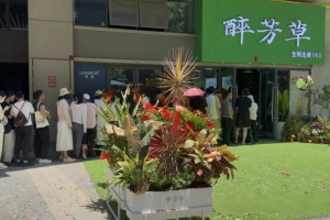 醉芳草全国首店海口龙湖天街开业 主打本草养生茶饮"万店同兴·本草兴农"新连锁模式