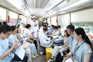 88100毫升热血汇成生命暖流！ 同济医院346名医务工作者挽袖献爱